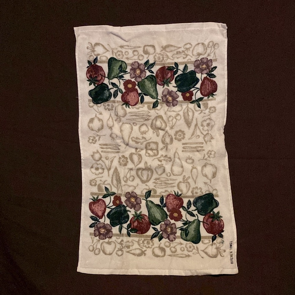 Kitchen Fruit Towel 100% Cotton